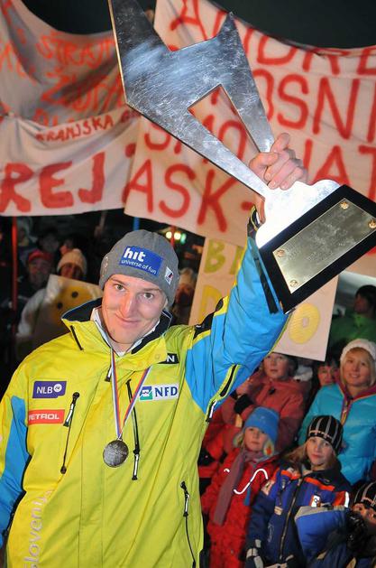 Andrej Šporn sprejem Kranjska gora drugi Kitzbühel