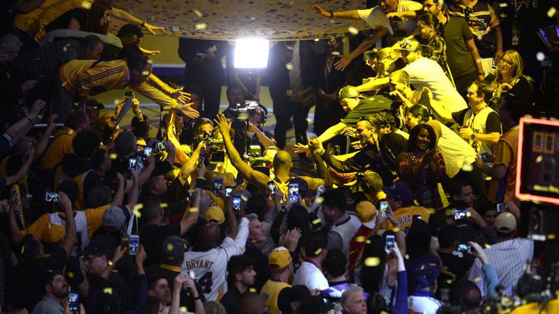 Kobe Bryant zadnja tekma Los Angeles Lakers Utah Jazz