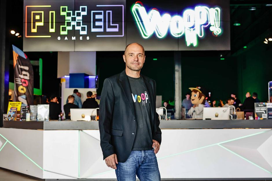 otvoritev Woop Arena Pixel, Miran Razoršek | Avtor: Saša Despot
