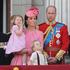 Princesa Charlotte in princ Charles na rojstnem dnevu Elizabete II.