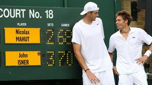 Najdaljši dvoboj Mahut Isner