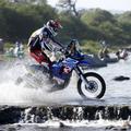 Dakar motor motociklist reka voda