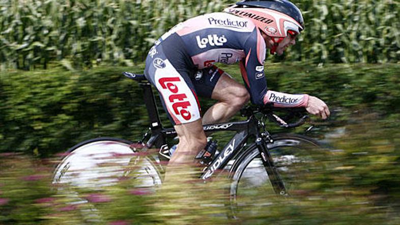 Cadel Evans je dobil četrto etapo.