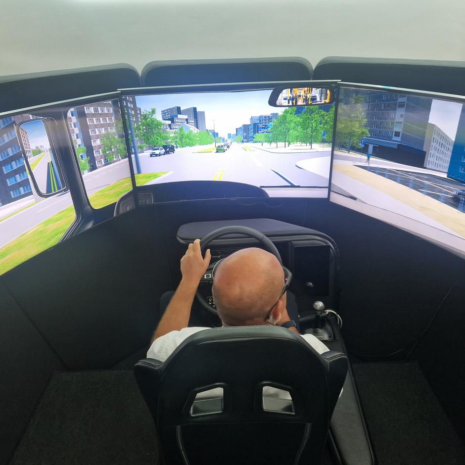 Simulator vožnje LPP | Avtor: Gregor Prebil