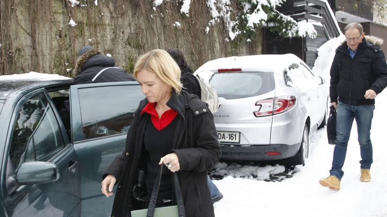 Gorenjska 02.12.10, hisna preiskava pri kordezu, kordez, foto: andraz sodja