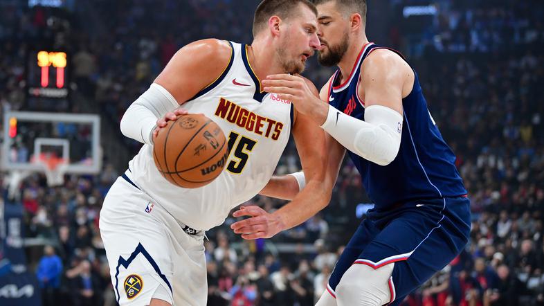 Nikola Jokić Ivica Zubac Clippers Nuggets