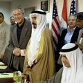 Bush je po srečanju z iraškimi voditelji napovedal možnost umika določenega štev