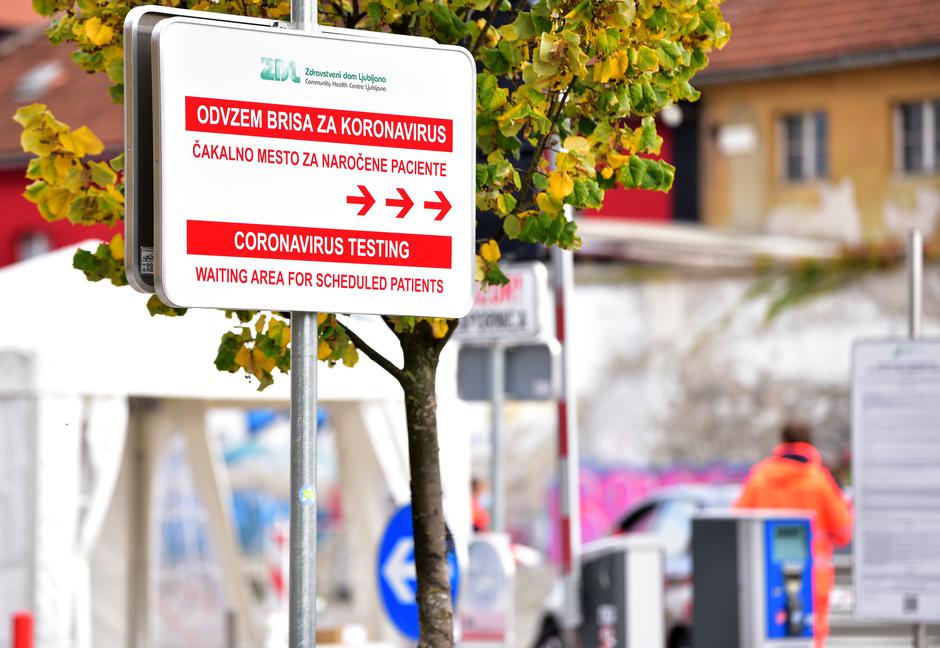 Covid-19, Slovenija, testiranje | Avtor: epa