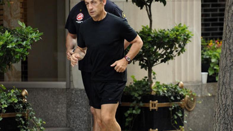 Sarkozy je ljubitelj teka.