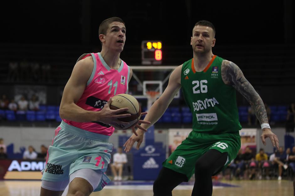 Mega : Cedevita Olimpija | Avtor: ABA League/Dragana Stjepanović