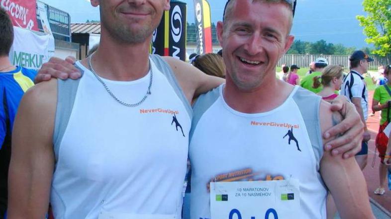 Primož Gašpirc in Matej Markovič