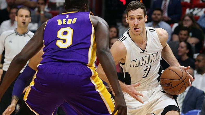 Luol Deng Goran Dragić Miami Heat Los Angeles Lakers