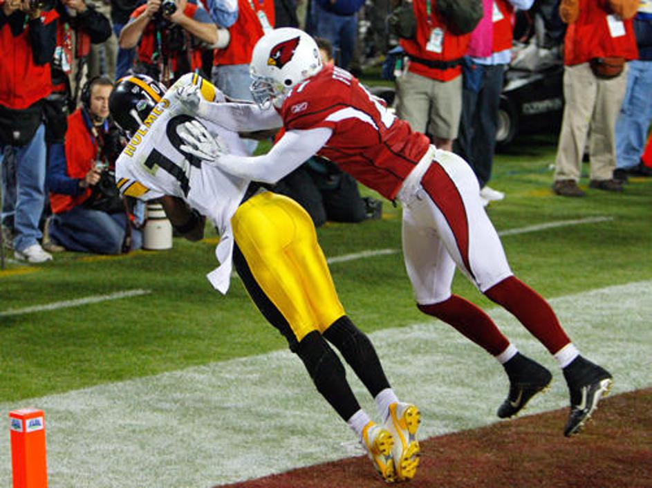 Odločilni touchdown MVP-ja Santonia Holmsa