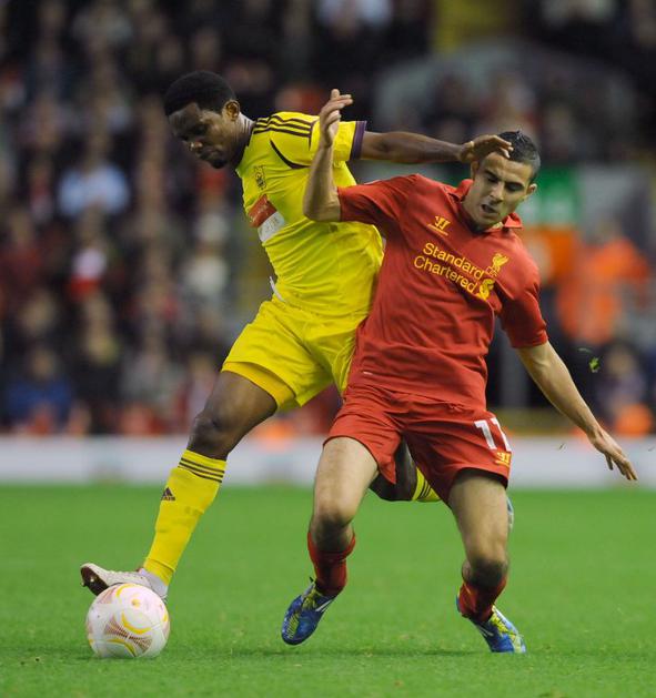 liverpool anži samuel eto'o oussama assaidi