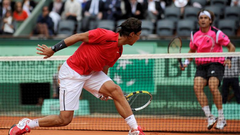 Nadal Ferrer OP Francije Roland Garros polfinale Pariz