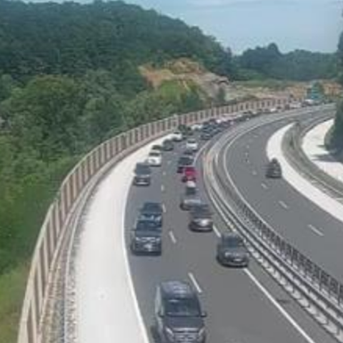 podravska avtocesta zastoj