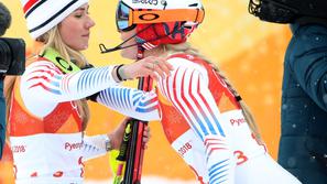 mikaela shiffrin lindsey vonn
