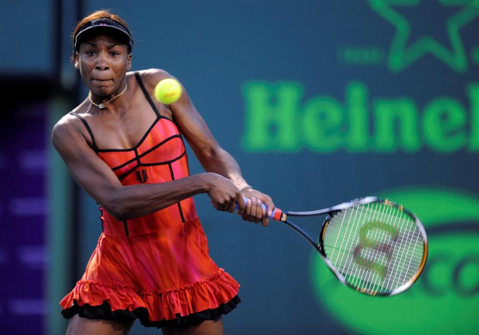 Venus Williams Key Biscayne korzet