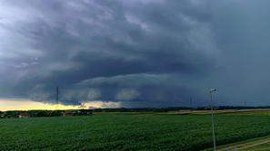 Murska Sobota nevihta