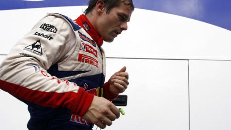 Sebastien Loeb, ko je pred tedni v Jerezu testiral formulo serije GP2. © Reuters