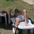 Tequila pool party