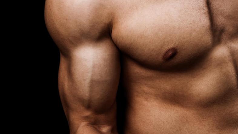 mišice, mišičnjak, moški, telo, fitness