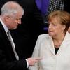 Horst Seehofer in Angela Merkel