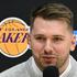Luka Dončić, predstavitvena novinarska konferenca v Los Angelesu