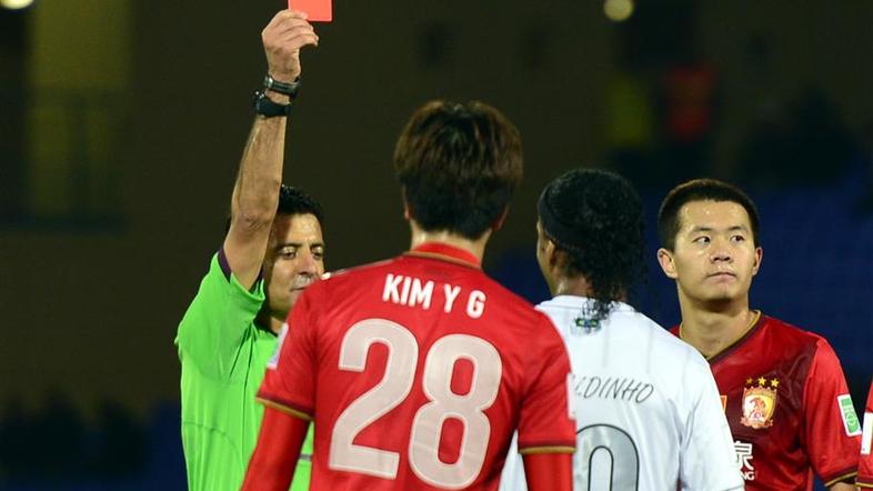 Faghani Ronaldinho sodnik Guangzhou Evergrande Atletico Mineiro klubsko SP