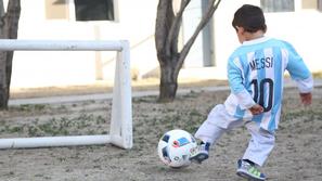 murtaza ahmadi lionel messi unicef