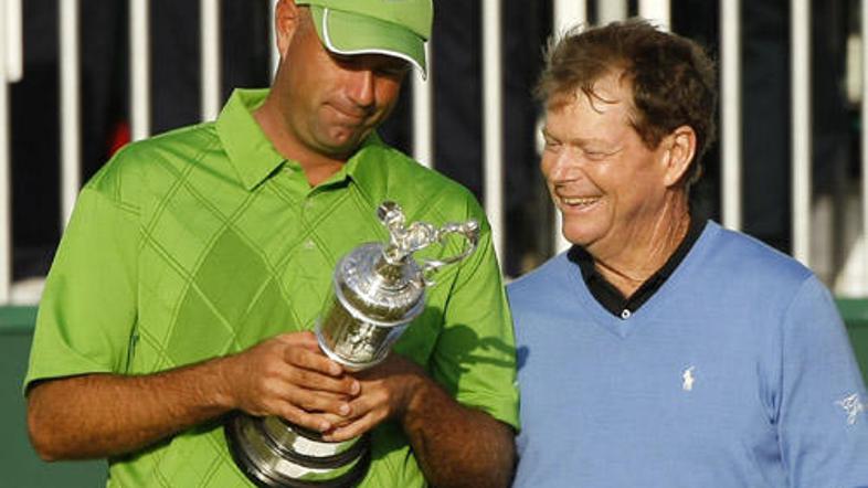 Stewart Cink in njegov rojak Tom Watson sta zaznamovala odprto prvenstvo Velike 