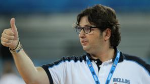 Slovenija Grčija EuroBasket Stožice Ljubljana Trinchieri