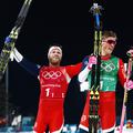Klaebo Sundby ekipni sprint