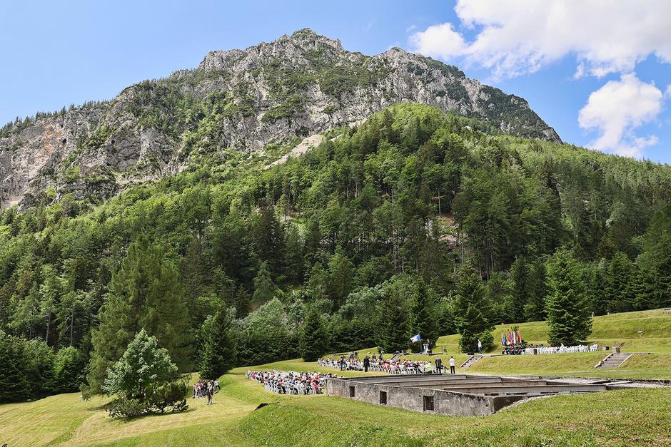 Ljubelj, komemoracija, taborišče, 2. svetovna vojna | Avtor: Iztok Pipan