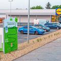 Lidl polnjenje električnih avtomobilov