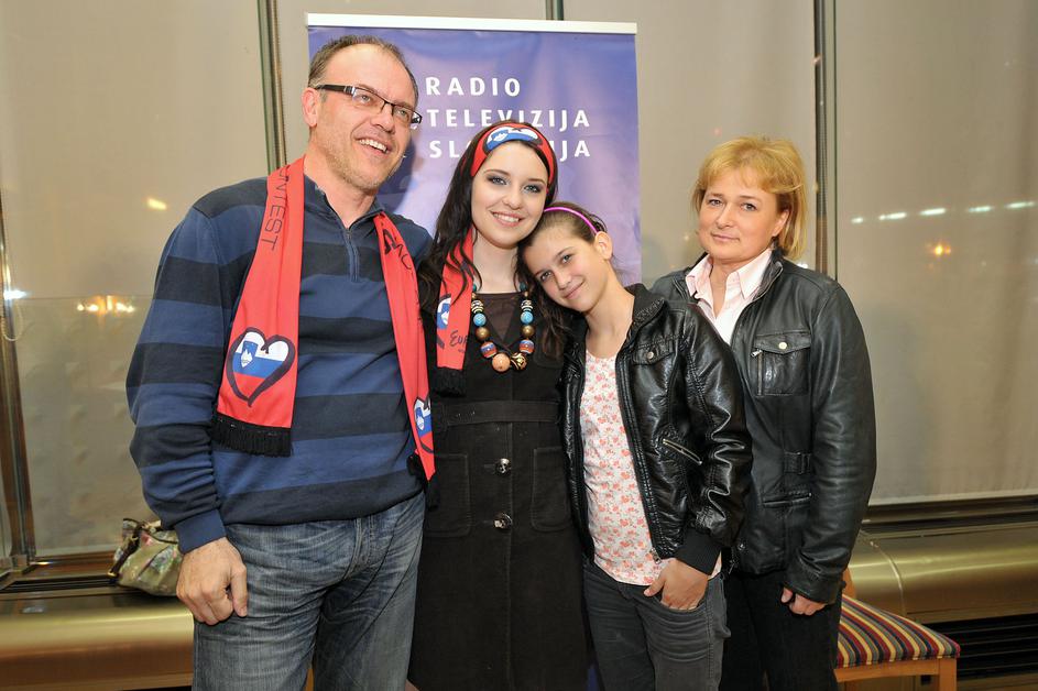 Boris, Maja, Mojca, Zdenka Keuca