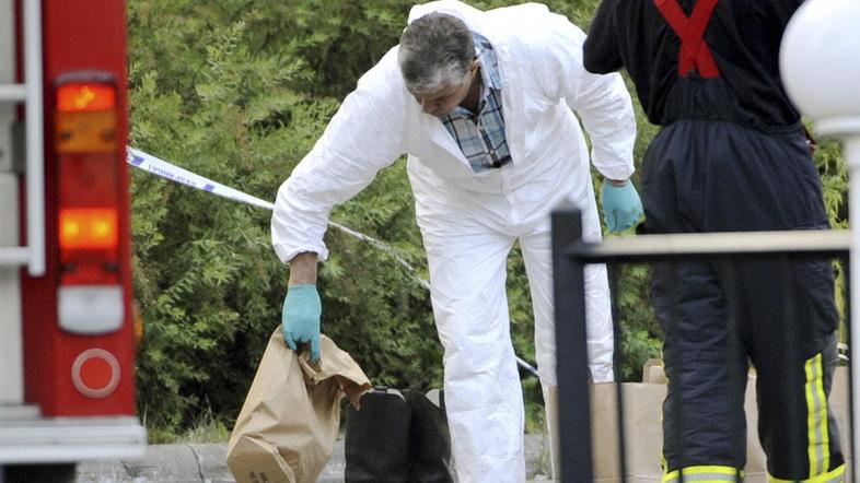 Policija na prizorišču streljanja. (Foto: Reuters)