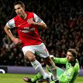Van Persie Krul Arsenal Newcastle United Premier League Anglija liga prvenstvo