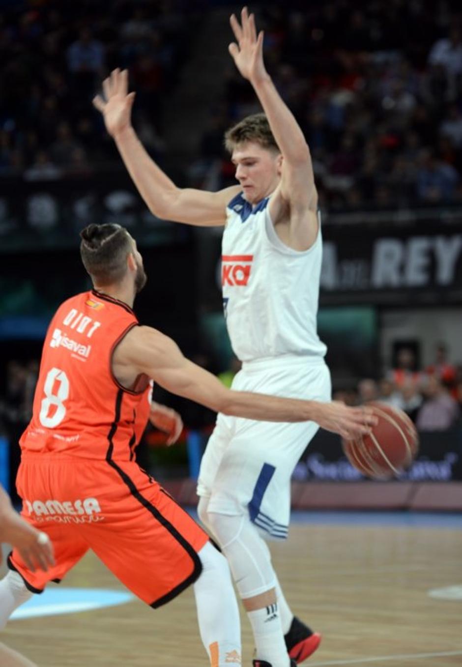 Luka Dončić Valencia Real Madrid  | Avtor: Profimedias