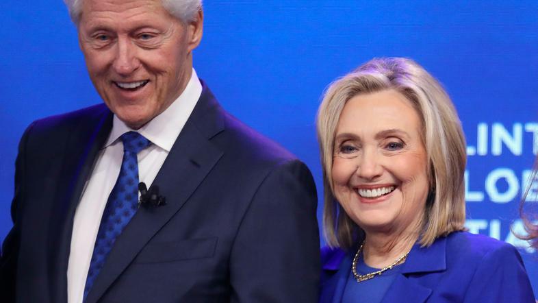 Bill Clinton in Hillary Clinton