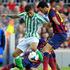 Busquets Vadillo Alves Barcelona Betis Liga BBVA Španija prvenstvo