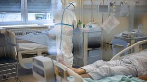 covid-19 bolnišnica Jesenice bolniki epidemija