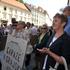 Protest proti garažni hiši in novi soseski na Viču.