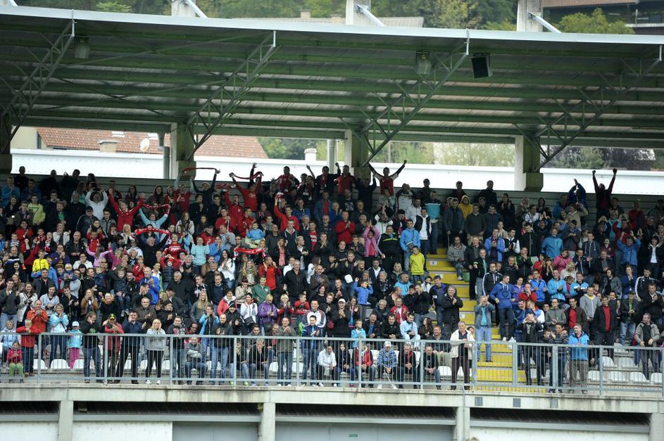 Mestni stadion Zagorje Rudar Trbovlje zasavski derbi