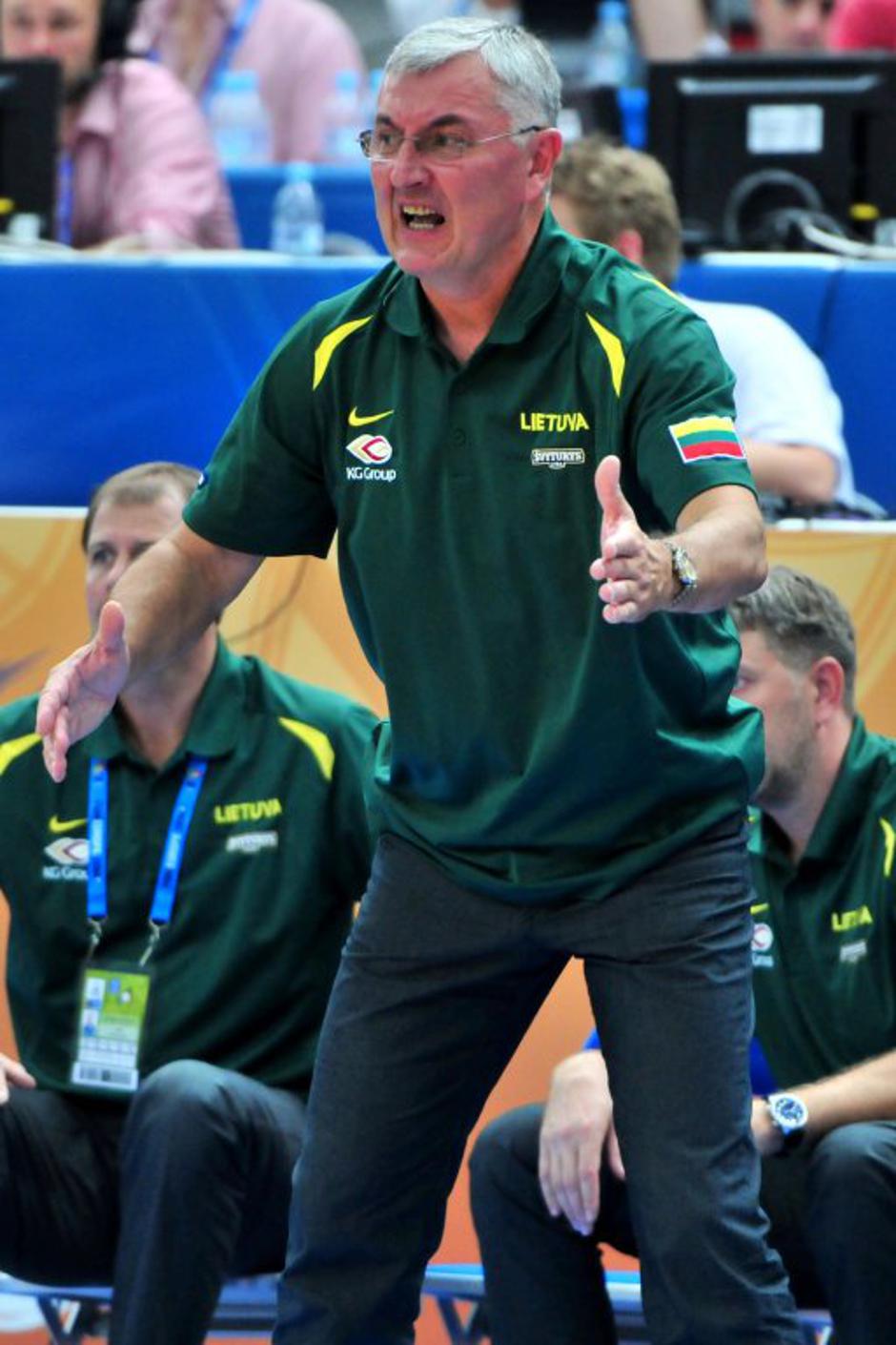 Jonas Kazlauskas Litva Črna gora | Avtor: EPA