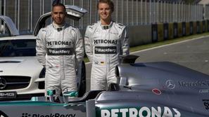 Mercedes Nico Rosberg Lewis Hamilton