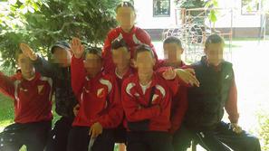 Vojvodina kadeti nacistični pozdrav