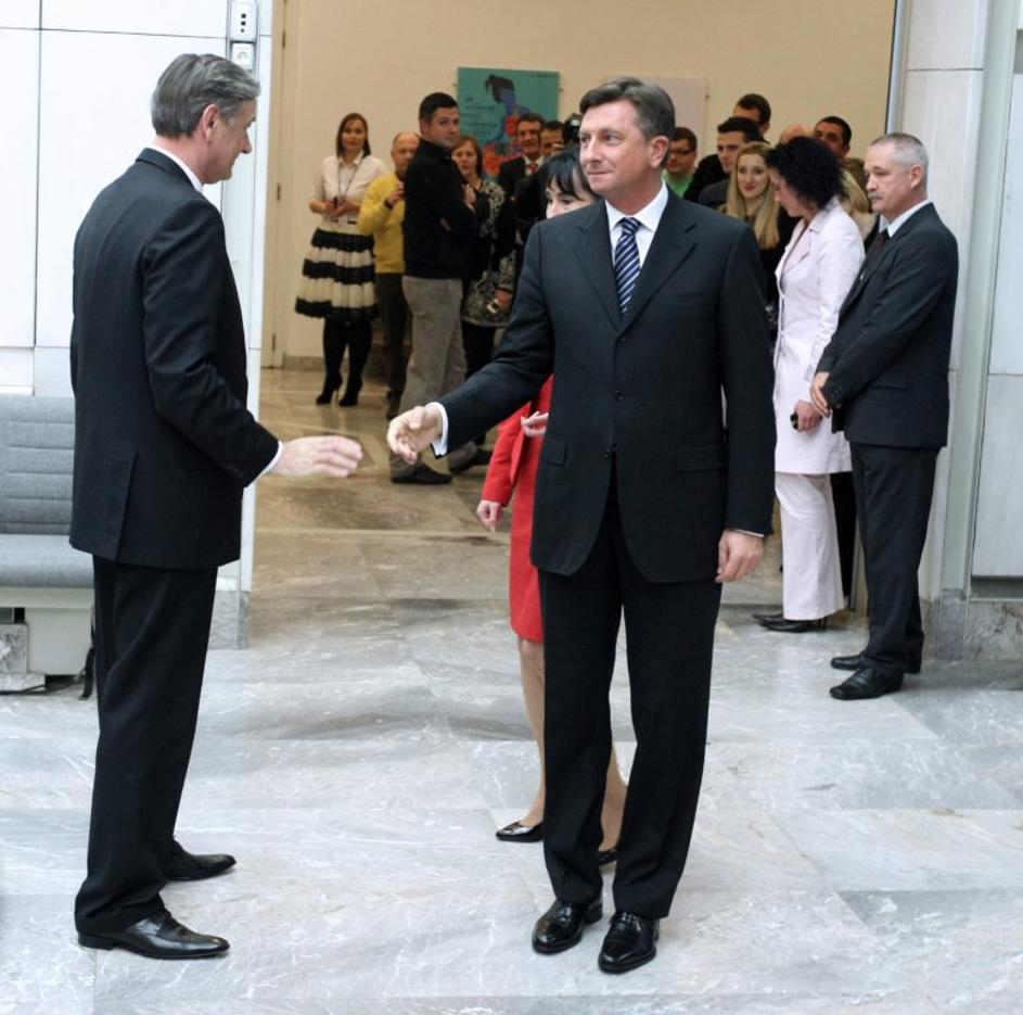 Borut Pahor, Danilo Turk