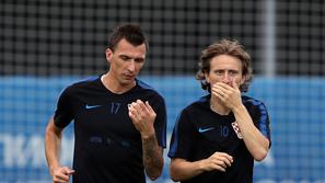 Luka Modrić Mario Mandžukić