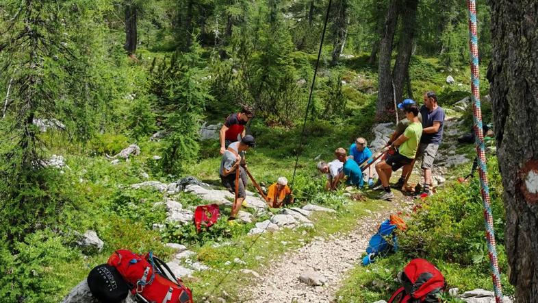 Reševanje krave, GRS Bohinj